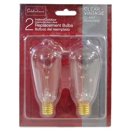 CELEBRATIONS BULB EDISON STYLE 2PK 10006-71